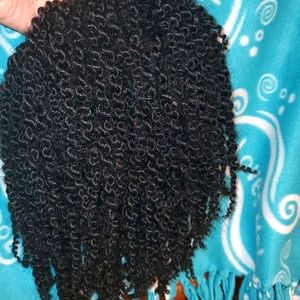 Sis 16 inch Kinky Twist 1b Pontail